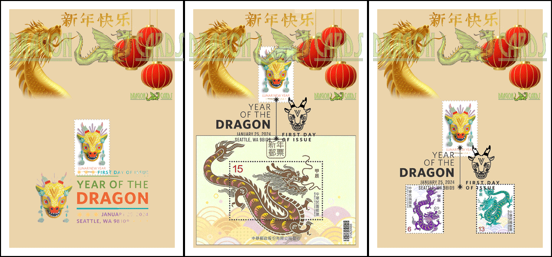 Year of the Dragon/Taiwan Combo